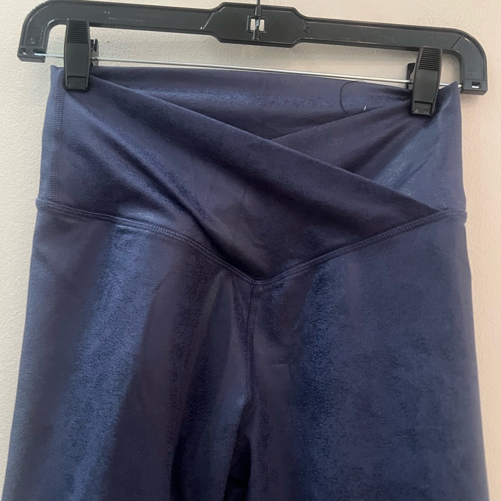 Aerie Dark Blue the hugger Crossover high waist Leggings - Picture 5 of 9